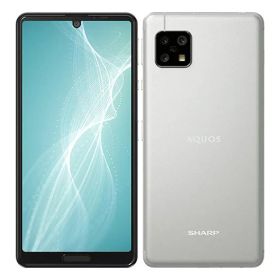 【中古】【安心保証】 AQUOS sense4 SH-M15[64GB] SIMフリー シルバー