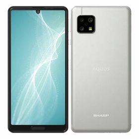 【中古】【安心保証】 AQUOS sense4 SH-M15[64GB] SIMフリー シルバー イオンモバイル版