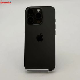 iPhone16 Pro 256GB ブラックチタニウム MYN03J/A Apple版SIMフリー