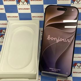 即日発送可iPhone16 Pro 256GB ブラックチタニウム MYN03J/A SIMフリー