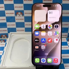 iPhone16 Pro Max 256GB ブラックチタニウム MYWG3J/A AU版SIMフリ