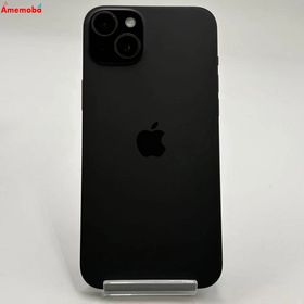 爆速発送iPhone15 Plus 128GB ブラック MU083J/A SIMフリー