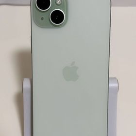 ○バッテリー82% SIMフリー iPhone15Plus 256GB グリーン