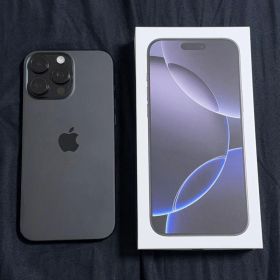 iPhone 16 Pro Max 512GB ブラックチタニウム SIMフリー
