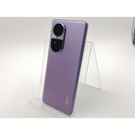 【中古】Oppo SoftBank 【SIMフリー】 OPPO Reno10 Pro 5G グロッシーパープル 8GB 256GB A302OP【千葉】保証期間１ヶ月【ランクC】