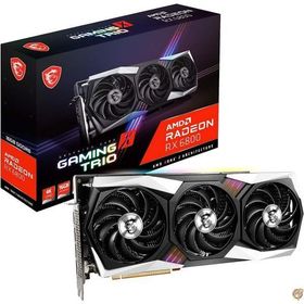MSI Radeon RX 6800 GAMING X TRIO 16G グラフィックスボード VD7459 送料無料