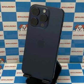 【中古】iPhone15 Pro 512GB ブルーチタニウム MTUL3J/A docomo版SIMフリー