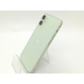 【中古】Apple au 【SIMロック解除済み】 iPhone 12 mini 64GB グリーン MGAV3J/A【静岡】保証期間１ヶ月【ランクC】