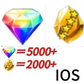 ワンピースバウンティラッシュ IOS|5000+Gems|2000+Golds