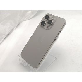 【中古】Apple 国内版 【SIMフリー】 iPhone 15 Pro 256GB ナチュラルチタニウム MTUF3J/A【スマーク伊勢崎】保証期間１ヶ月【ランクA】