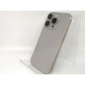 【中古】Apple 国内版 【SIMフリー】 iPhone 15 Pro 256GB ナチュラルチタニウム MTUF3J/A【東池袋1丁目】保証期間１ヶ月【ランクA】