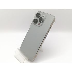 【中古】Apple 国内版 【SIMフリー】 iPhone 15 Pro 256GB ナチュラルチタニウム MTUF3J/A【M+南浦和駅前】保証期間１ヶ月【ランクA】