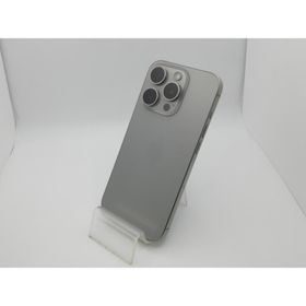 【中古】Apple SoftBank 【SIMフリー】 iPhone 15 Pro 256GB ナチュラルチタニウム MTUF3J/A【秋葉3号】保証期間１ヶ月【ランクA】