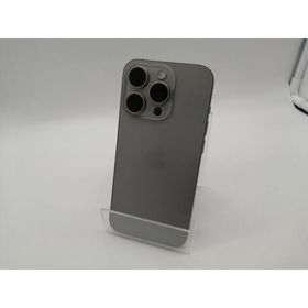 【中古】【赤ロム保証あり】Apple 楽天モバイル 【SIMフリー】 iPhone 15 Pro 256GB ナチュラルチタニウム MTUF3J/A【OSU301】保証期間１ヶ月【ランクA】