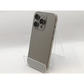 【中古】Apple au 【SIMフリー】 iPhone 15 Pro 256GB ナチュラルチタニウム MTUF3J/A【津田沼】保証期間１ヶ月【ランクA】