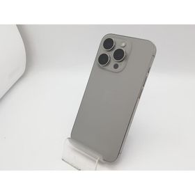 【中古】Apple 国内版 【SIMフリー】 iPhone 15 Pro 256GB ナチュラルチタニウム MTUF3J/A【日本橋3】保証期間１ヶ月【ランクA】