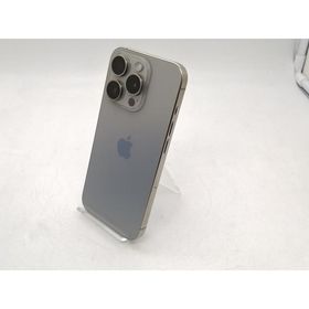 【中古】Apple 国内版 【SIMフリー】 iPhone 15 Pro 256GB ナチュラルチタニウム MTUF3J/A【札幌南2条】保証期間１ヶ月【ランクA】