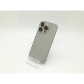 【中古】Apple 国内版 【SIMフリー】 iPhone 15 Pro 256GB ナチュラルチタニウム MTUF3J/A【静岡】保証期間１ヶ月【ランクA】