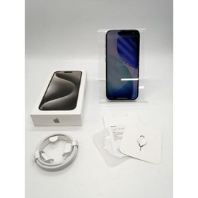 【中古】Apple 国内版 【SIMフリー】 iPhone 15 Pro 256GB ナチュラルチタニウム MTUF3J/A【大阪本店】保証期間１ヶ月【ランクA】
