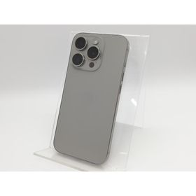 【中古】Apple 国内版 【SIMフリー】 iPhone 15 Pro 256GB ナチュラルチタニウム MTUF3J/A【大宮東口】保証期間１ヶ月【ランクA】