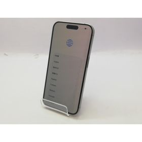 【中古】Apple 国内版 【SIMフリー】 iPhone 15 Pro 256GB ナチュラルチタニウム MTUF3J/A【立川フロム中武】保証期間１ヶ月【ランクA】