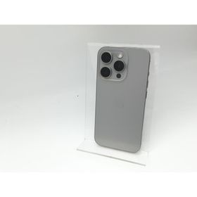 【中古】Apple 国内版 【SIMフリー】 iPhone 15 Pro 256GB ナチュラルチタニウム MTUF3J/A【吉祥寺】保証期間１ヶ月【ランクA】