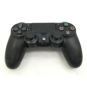 【中古】SONY ワイヤレスコントローラー(DUALSHOCK 4) CUH-ZCT2J [ジェット・ブラック]【福岡筑紫】保証期間１週間【ランクC】