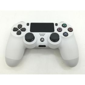 【中古】SONY ワイヤレスコントローラー(DUALSHOCK 4) CUH-ZCT2J13 [グレイシャー・ホワイト]【福岡筑紫】保証期間１週間【ランクB】