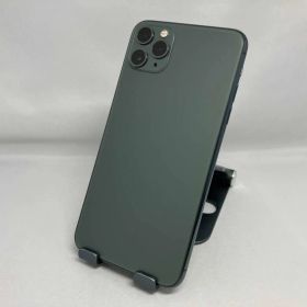 au 【SIMロックなし】MWHM2J/A iPhone 11 Pro Max 256GB ミッドナイトグリｰン au