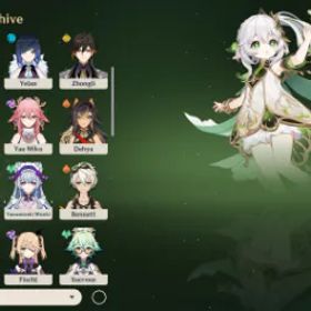 原神 55 AR🔹Asia🔹44 Characters🔹Description⬇️