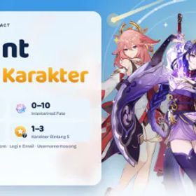 原神 [EU Server] Starter Account with Many Characters Including 1x5-Star Characters | Safe & Guaranteed