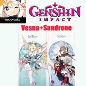 原神 [NA]AR55|Sandrone+Vesna+Tighnari+37523 Primogems+109 Acquaint Fate|See description for details