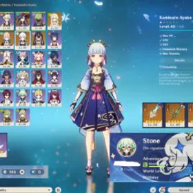 原神 🔥【Asia】👑Genshin+👑Honkai💎10 Legend🔥Kamisato Ayaka🔥Ayato🔥Navia🔥Cyno🔥Jean💎140 Primogems✴️0 Wish Reroll💎5400+ Stellar Jades