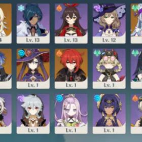 原神 [EU] Flins + Mizuki + Mona + DilucC1 AR41 [Lumine]