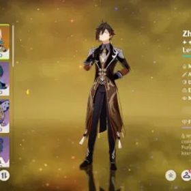 原神 🌏 [Asia] Zhongli + Nahida + Navia | 7× 5★ Characters ⭐