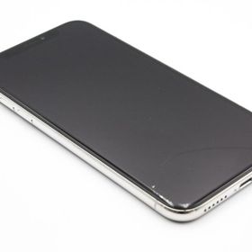 訳あり特価 iPhoneX 64GB SIMロック解除済み シルバー ジャンク品