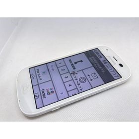 ★送料無料★良品★docomo★らくらくスマートフォン4 F-04J★ホワイト★0080290004028★SYS★10/13
