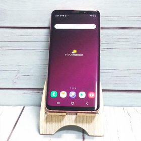au SAMSUNG Galaxy S9 SCV38 Lilac Purple [訳あり] 本体 白ロム SIMロック解除済み SIMフリー D748818