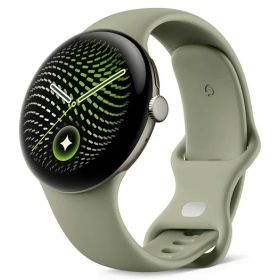 Google Pixel Watch 5 Wi-Fiモデル 45mm GA10896-US [Satin Pyrite アルミケース/Olive アクティブ バンド] JAN 0840353962170