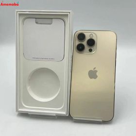 【中古】iPhone14 Pro Max 512GB ゴールド MQ9H3J/A SIMフリー