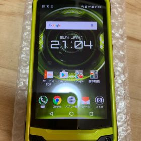 KYOCERA TORQUE G03 KYV41 グリーン 本体