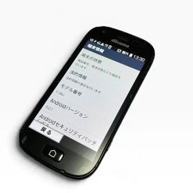 【SIMフリー】 らくらくスマートフォン4 F-04J 本体 動作確認済み 黒