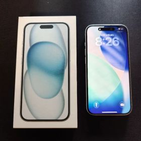 iPhone 15 128GB ブルー SIMフリー 箱あり バッテリー81%