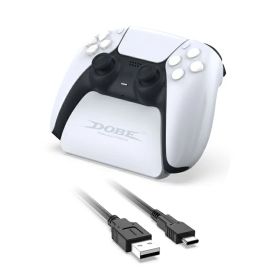 PS5 コントローラー スタンド DualSense ワイヤレスコントローラー スタンド デュアルセンス ワイヤレスコントローラー スタンドPlayStation5 プレステ5 プレーステーション5 本体 充電 Type-C ケーブル 付属 ディスプレイスタンド DOBE TP5-0537B 送料無料