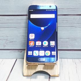 docomo Galaxy S7 edge SC-02H ブルー 本体 白ロム SIMロック解除済み SIMフリー B700134