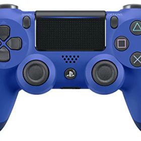 【中古】ワイヤレスコントローラー (DUALSHOCK 4) ウェイブ・ブルー (CUH-ZCT2J12)