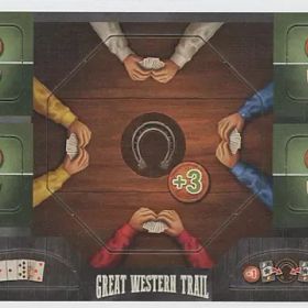 【中古】ボードゲーム グレート・ウエスタン・トレイル：ポーカーテーブル ドイツ語版 (Great Western Trail： At the Poker Table)