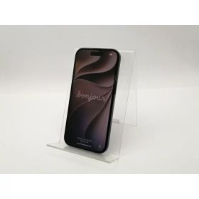 【中古】Apple SoftBank 【SIMフリー】 iPhone 15 128GB ブラック MTMH3J/A【三宮センター】保証期間1ヶ月【ランクC】