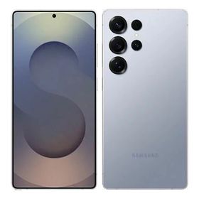 【中古】【安心保証】 ペン無 Galaxy S25 Ultra SCG32[256GB] au チタニウムシルバーブルー