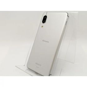 【中古】SHARP docomo 【SIMロック解除済み】 AQUOS sense3 Silver White 4GB 64GB SH-02M【津田沼】保証期間1ヶ月【ランクB】